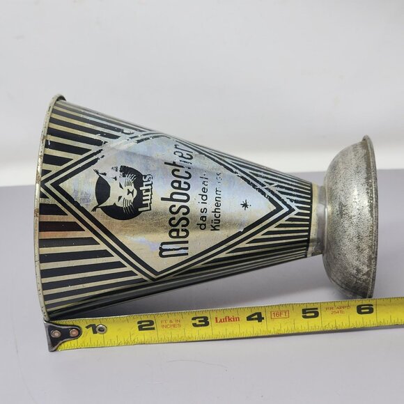 Vintage MCM Luchs Messbecher German Measuring Cup/Cone Barware - Picture 9 of 9